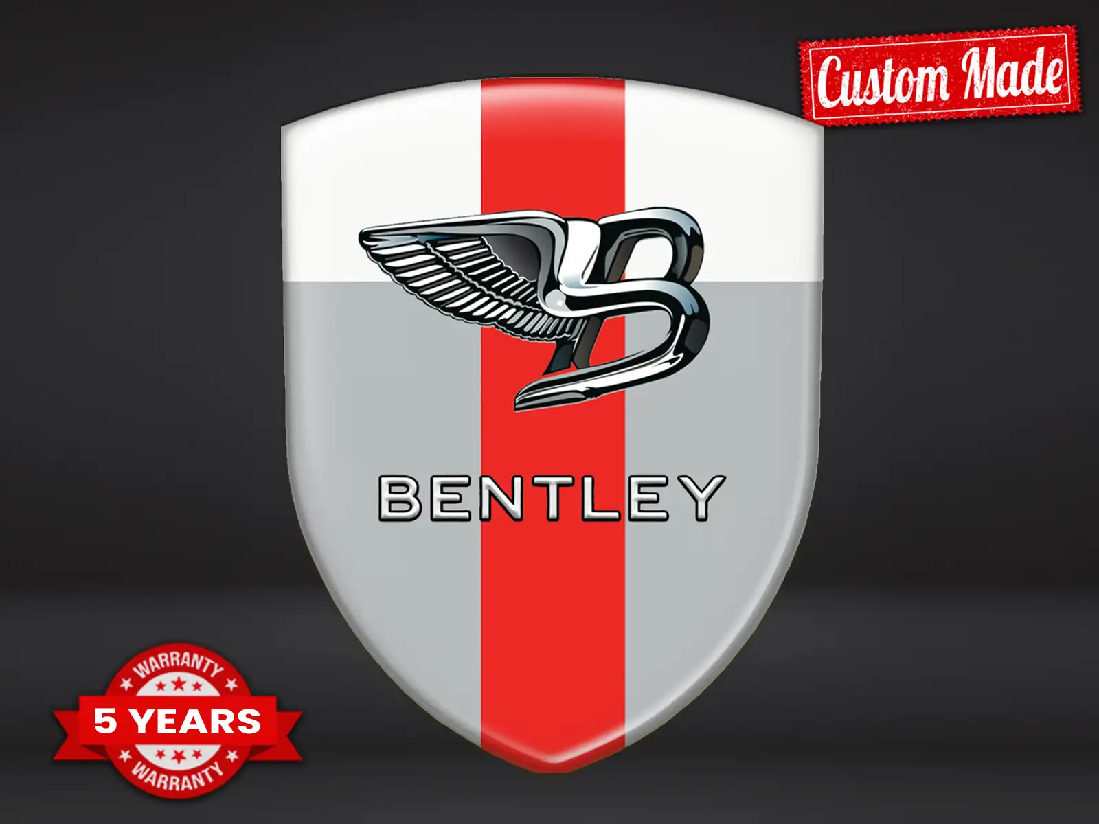Bentley Logosticker Personalisierbar Racing Exklusiv Universal